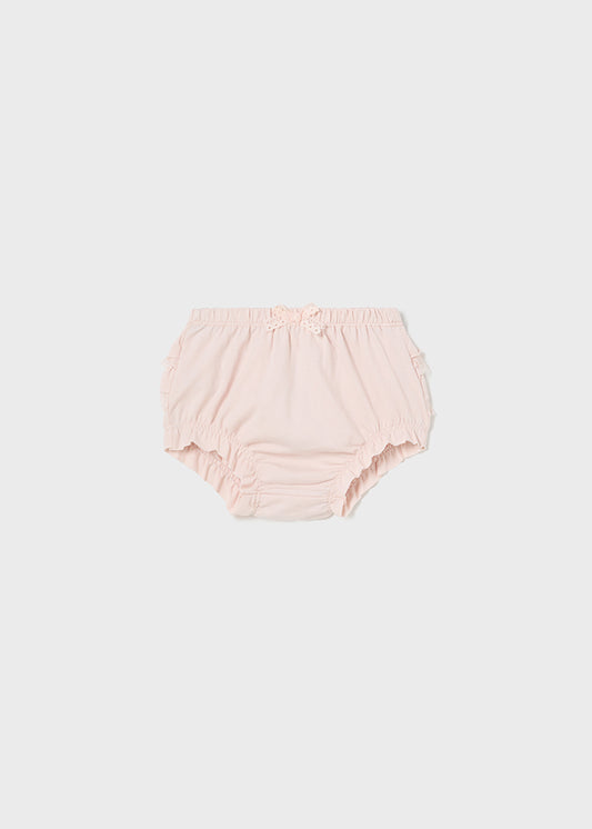 MAYORAL RUFFLED BLOOMERS - DUSTY PINK