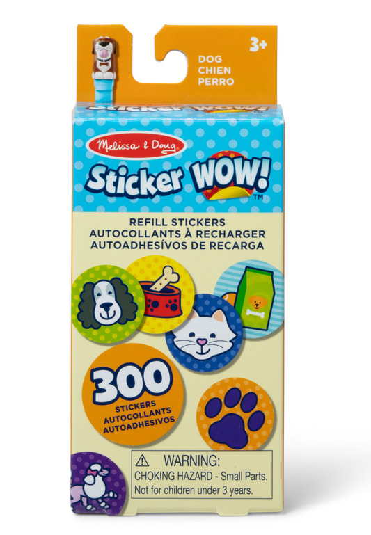 STICKER WOW! REFILL STICKERS - DOG