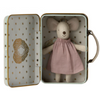 MAILEG ANGEL MOUSE IN SUITCASE