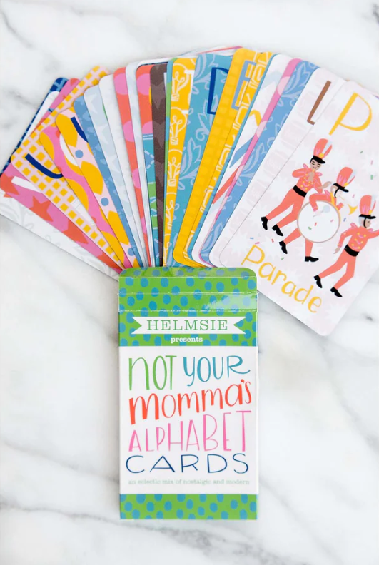 NOT YOUR MOMMA'S ALPHABET CARDS