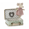 MAILEG ANGEL MOUSE IN SUITCASE