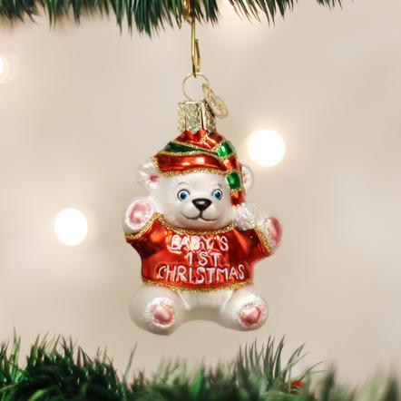 BABY'S 1ST CHRISTMAS ORNAMENT