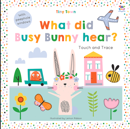 WHAT DID BUSY BUNNY HEAR? TOUCH AND TRACE BOOK