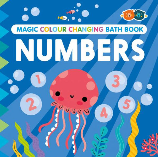 NUMBERS MAGIC COLOUR CHANGING BATH BOOK