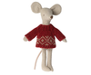 MAILEG KNITTED SWEATER, MUM MOUSE