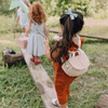 RATTAN ORIGINAL MINI CHARI BAG - STRAW