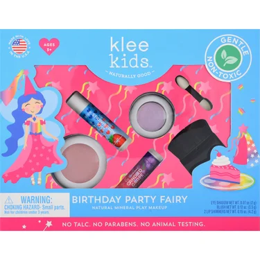 KLEE KIDS NATURAL MINERAL PLAY MAKEUP KIT- BIRTHDAY PARTY FAIRY
