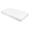 PLAIN WHITE MUSLIN CRIB SHEET IN GOTS CERTIFIED ORGANIC COTTON