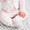 BAA BAA BABY PINK MODAL MAGNETIC FOOTIE