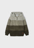 MAYORAL KNIT COLORBLOCK SWEATER - DILL