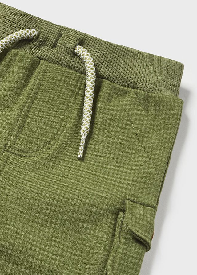 MAYORAL BABY CARGO PANTS - GREEN