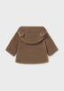 MAYORAL BABY COAT FAUX WOOL - COCOA