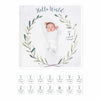 HELLO WORLD BABY'S FIRST YEAR BLANKET AND CARD SET