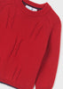 ABEL & LULA RED KNIT SWEATER