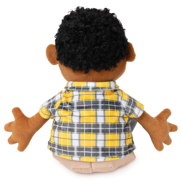 SESAME STREET TAMIR, 13 IN PLUSH Buttercup Baby Co.