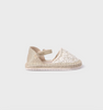 MAYORAL BABY LACE ESPADRILLE