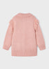 MAYORAL BUTTON FRONT FRINGE SWEATER