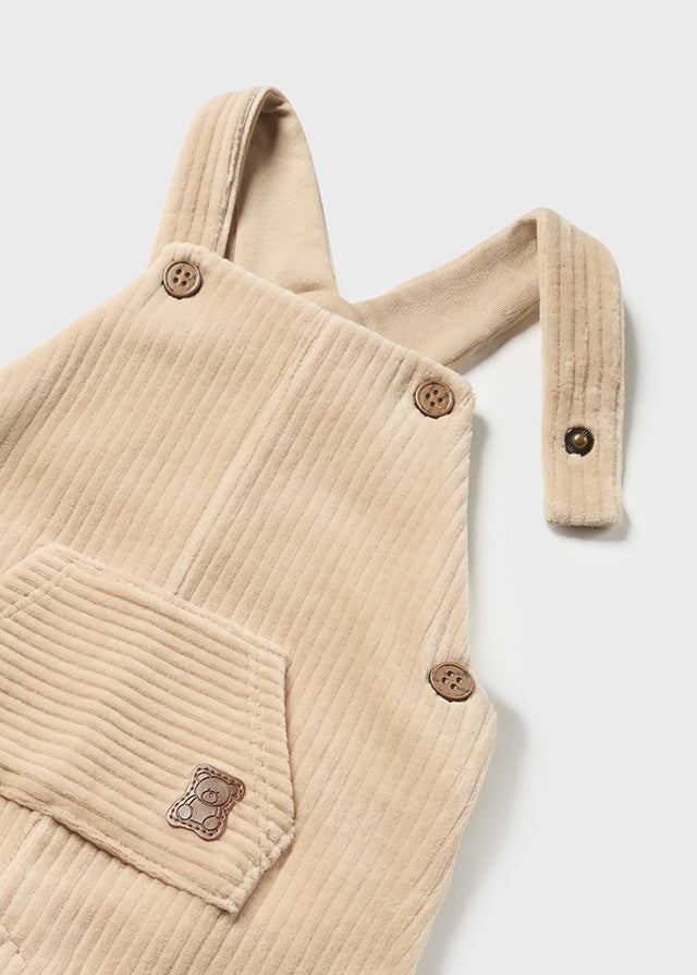 MAYORAL BABY BOYS OVERALL - BEIGE