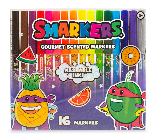 SKINNY SMARKERS SET OF 16 - WASHABLE
