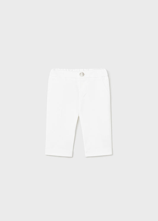 MAYORAL WHITE LONG TROUSERS