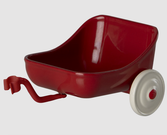 MAILEG TRICYCLE HANGER, MOUSE RED