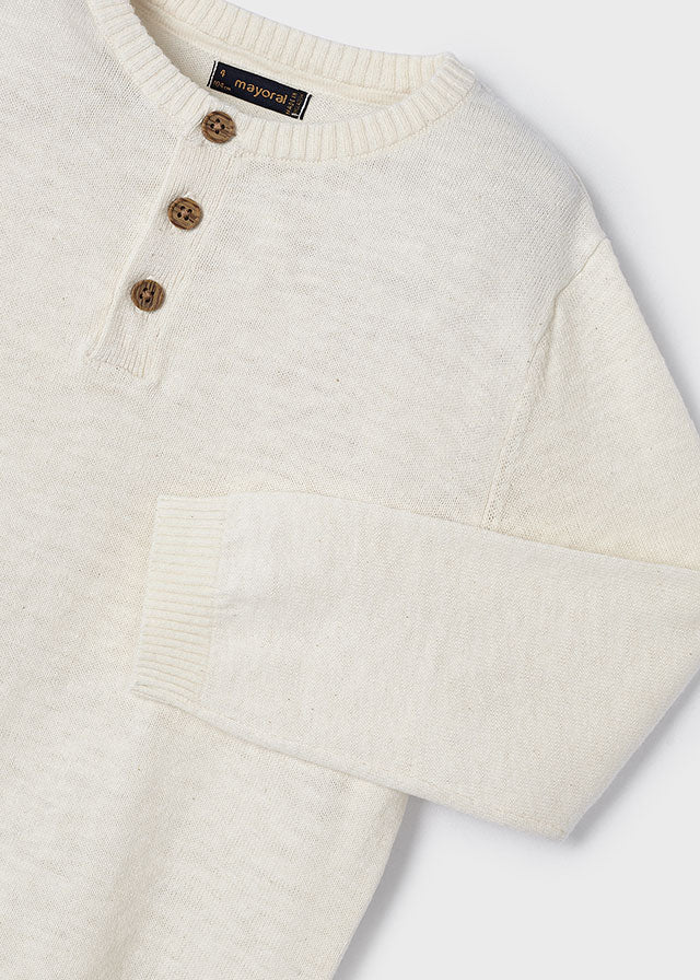 MAYORAL BOYS LINEN COTTON SWEATER