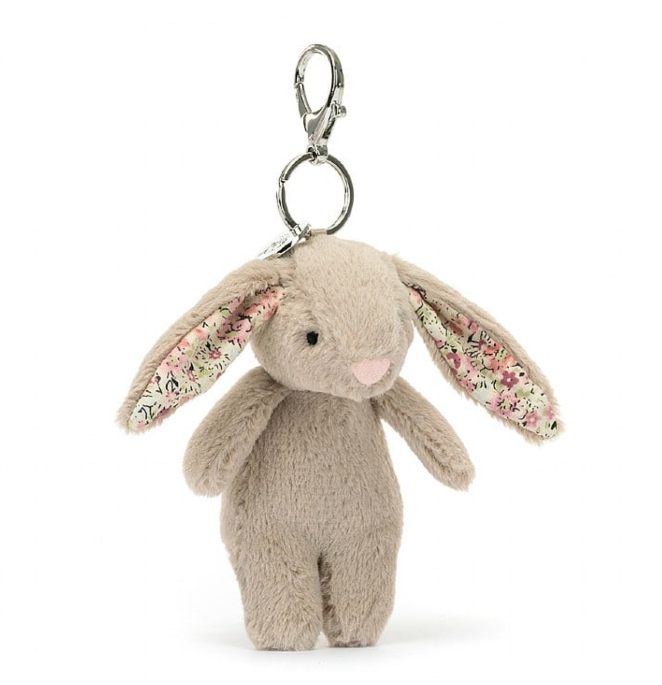 JELLYCAT BLOSSOM BEIGE BUNNY BAG CHARM