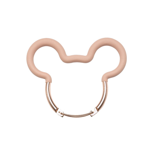 MICKEY MOUSE STROLLER HOOK ROSE GOLD