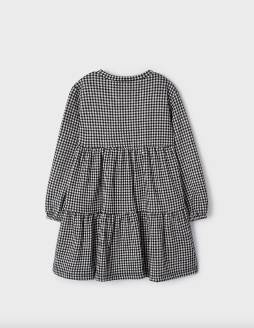 MAYORAL GINGHAM DRESS WITH BAG