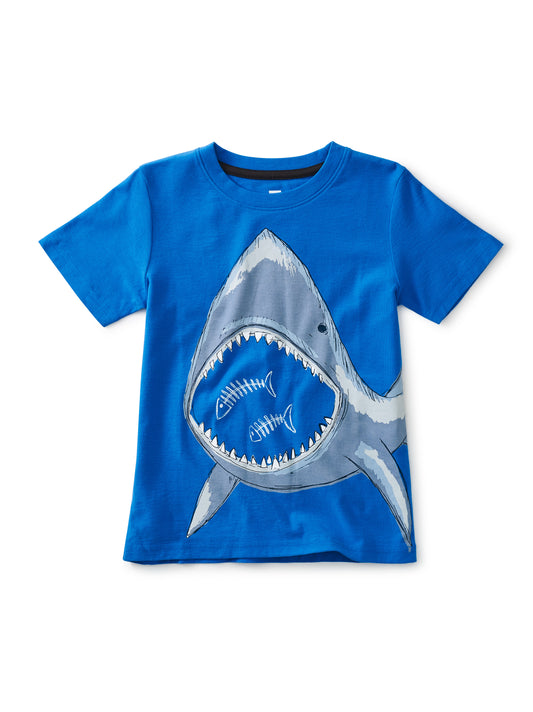 TEA SHARK SNACK ATTACK GRAPHIC TEE - IMPERIAL