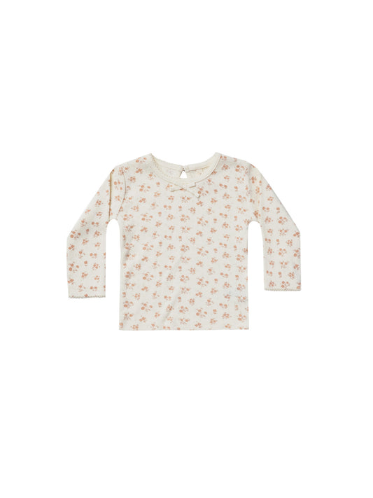 long sleeve floral baby toddler