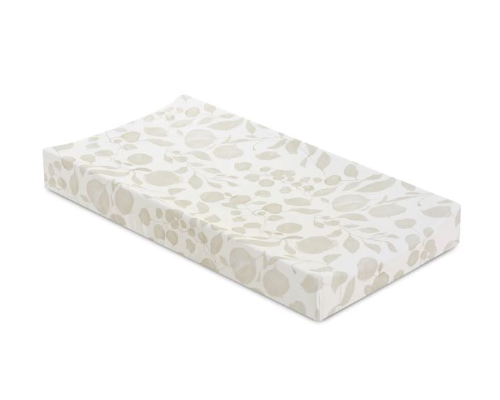 OILO LEAF JERSEY CHANGING PAD COVER