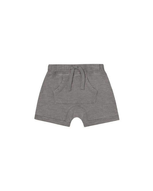 RYLEE + CRU FRONT POUCH SHORT INK