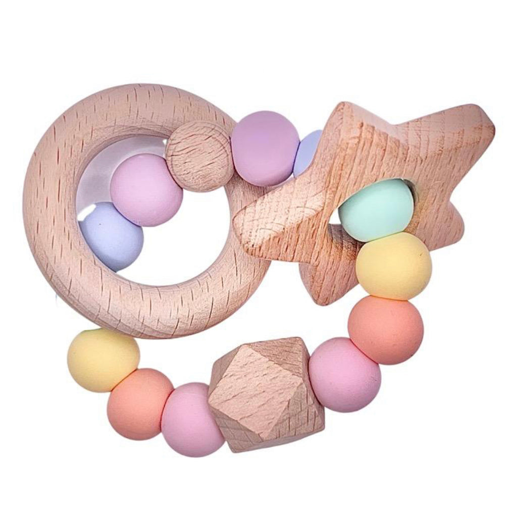 STAR TEETHER PASTEL
