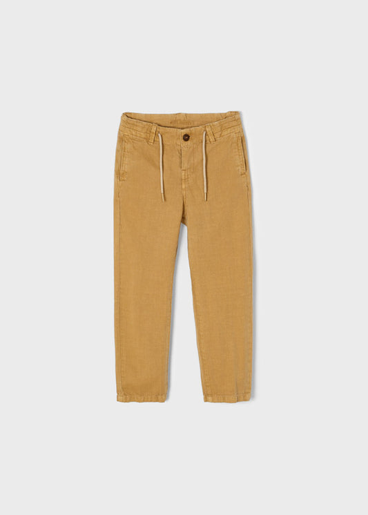 MAYORAL LINEN TWILL PANTS