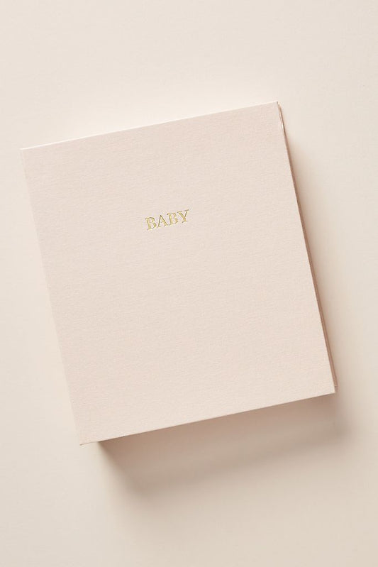 THE BABY BOOK - PALE PINK