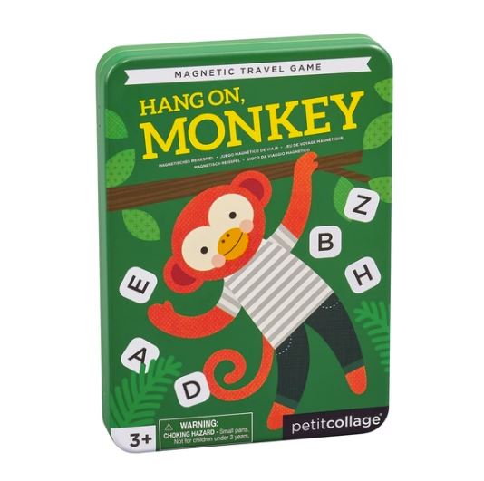 MAGNETIC TRAVEL GAME - HANG ON MONKEY