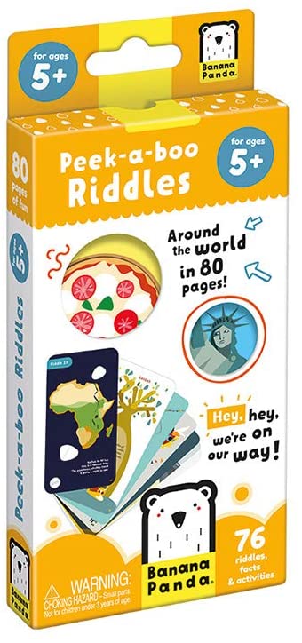 PEEK-A-BOO RIDDLES FOR AGES 5+