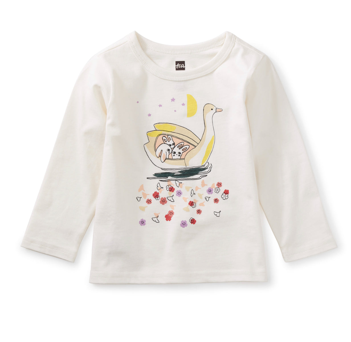 SWAN BOAT BABY GRAPHIC TEE