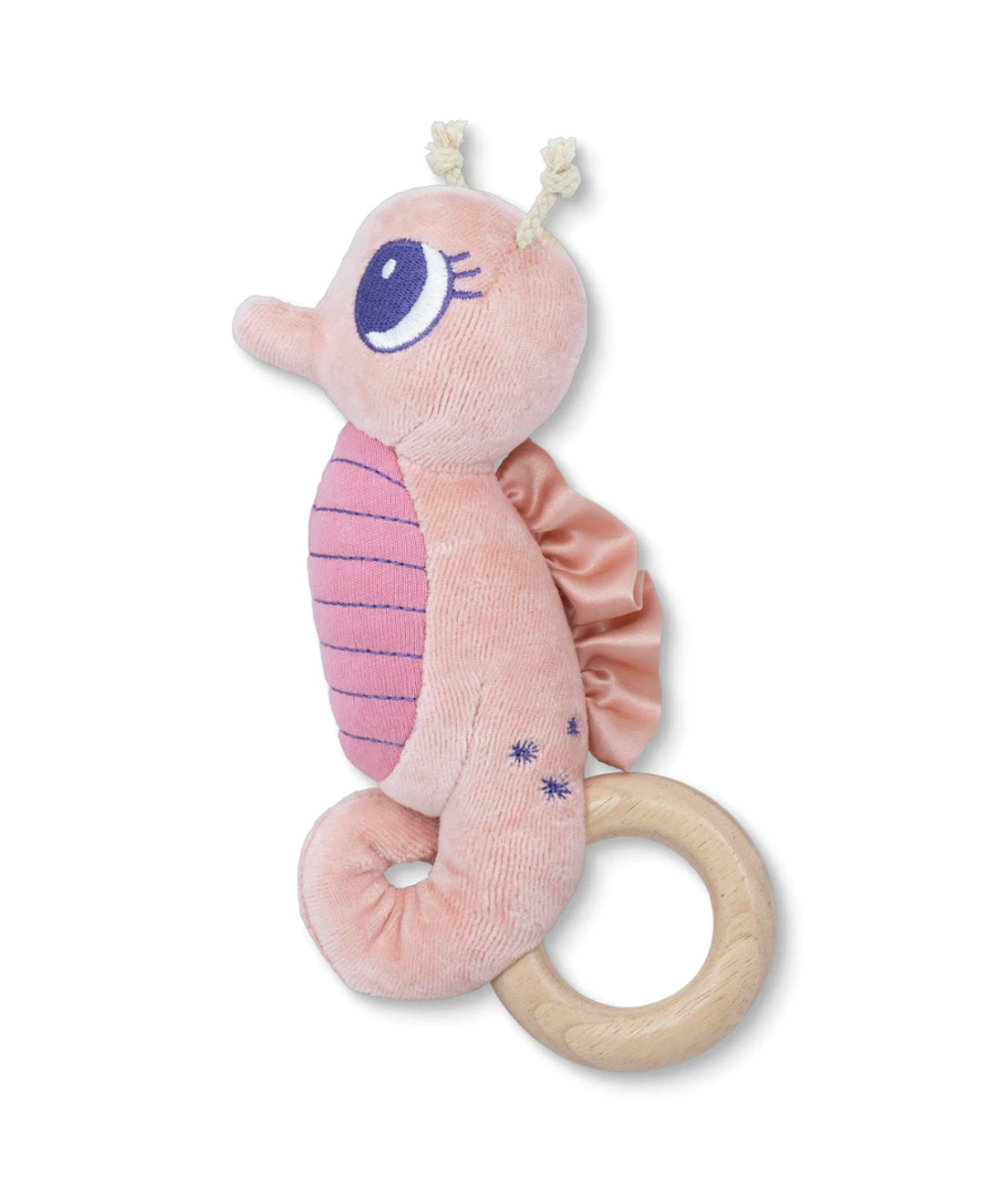 PINK SEAHORSE RATTLE
