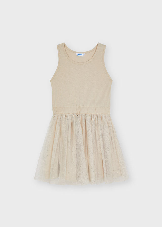 MAYORAL COMBINED TULLE DRESS