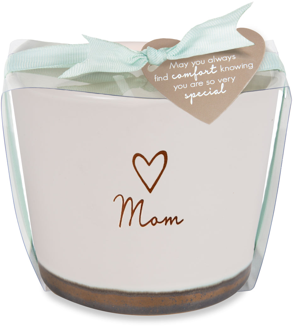 MOM- 8OZ 100% SOT WAX CANDLE SCENT: TRANQUILITY