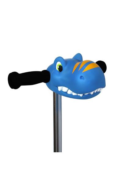 micro kickboard scootaheadz blue dinosaur 