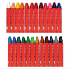 BRILLIANT BEESWAX CRAYONS IN STORAGE CASE 24CT