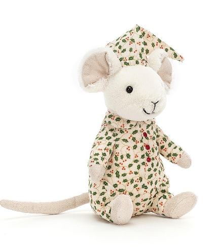 JELLYCAT MERRY MOUSE BEDTIME