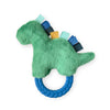 DINO RITZY RATTLE PAL PLUSH RATTLE PAL WITH TEETHER
