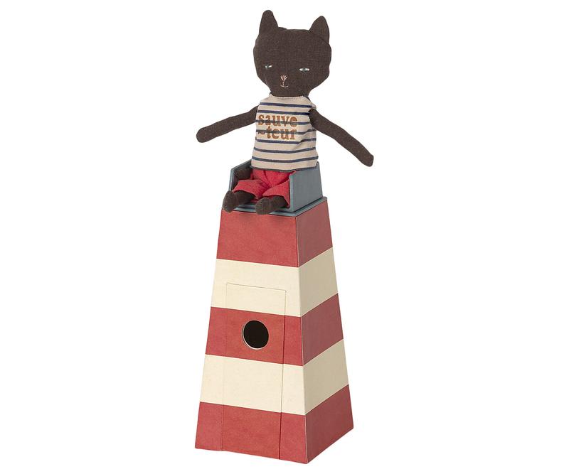 MAILEG SAUVETEUR, TOWER WITH CAT