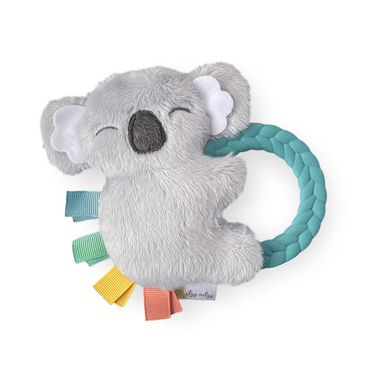 KOALA RITZY RATTLE PAL PLUSH RATTLE PAL WITH TEETHER