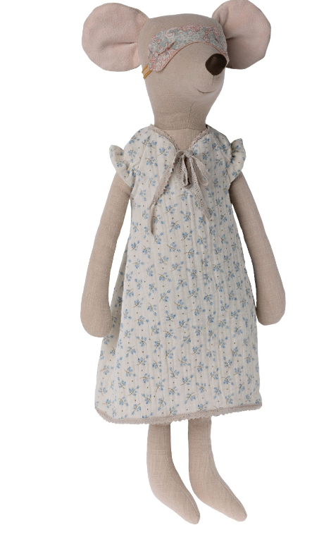 MAILEG MAXI MOUSE, NIGHTGOWN
