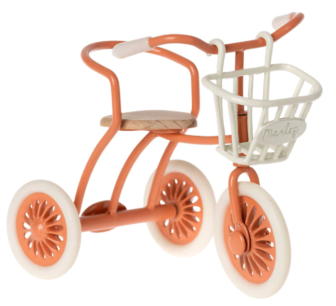 MAILEG TRICYCLE BASKET, MOUSE